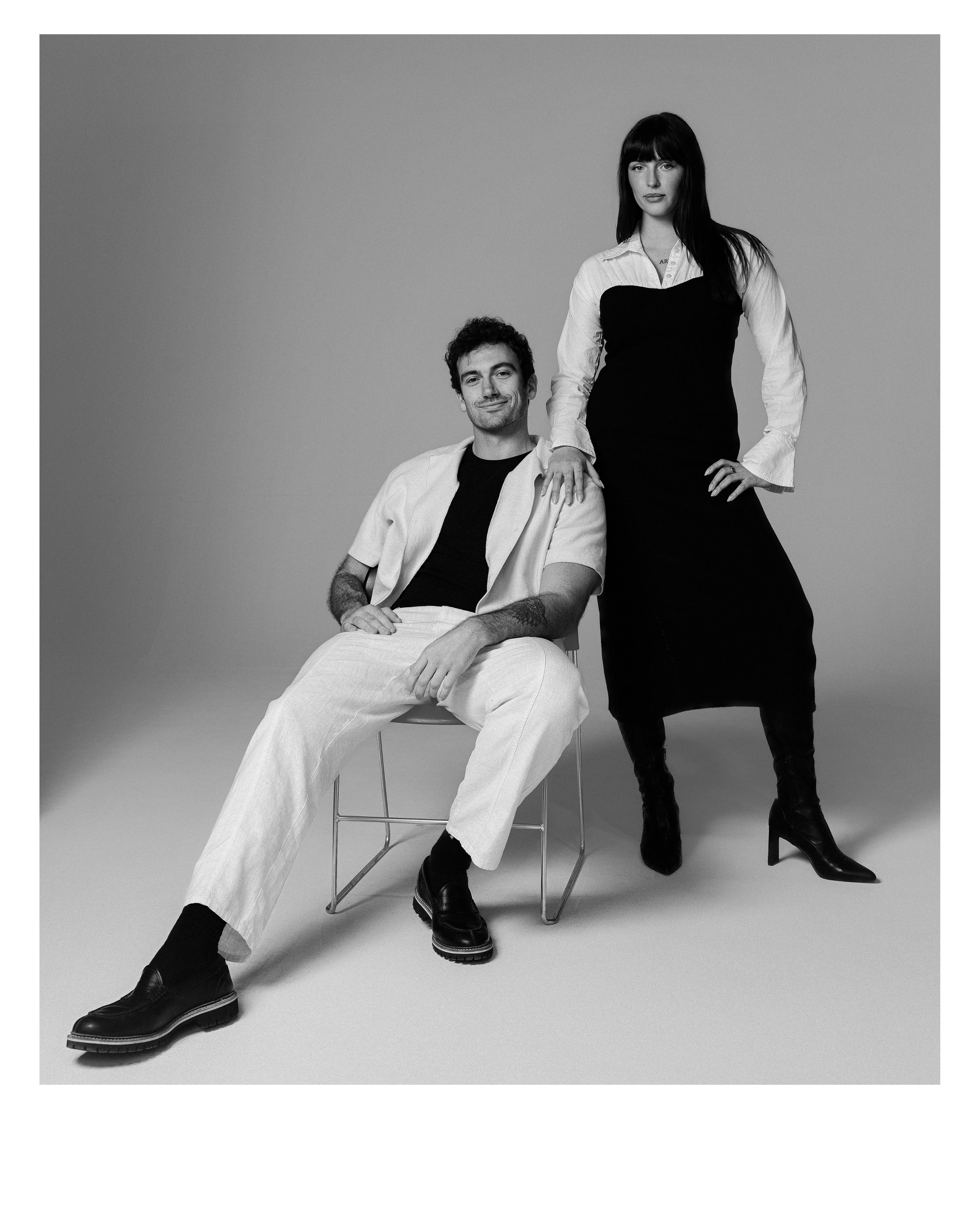 Photo of Isabella Hoag and Gabriel Walsh the co-founders of OSIA